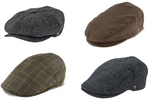 different types of flat caps